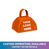 Orange Metal Cowbells
